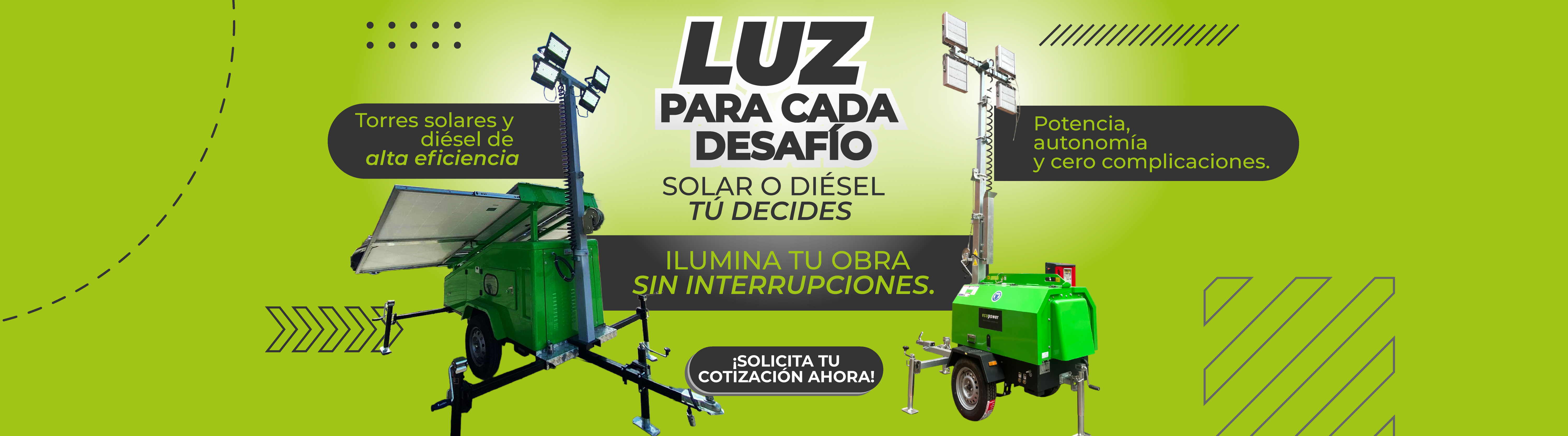 Luz para cada desafio