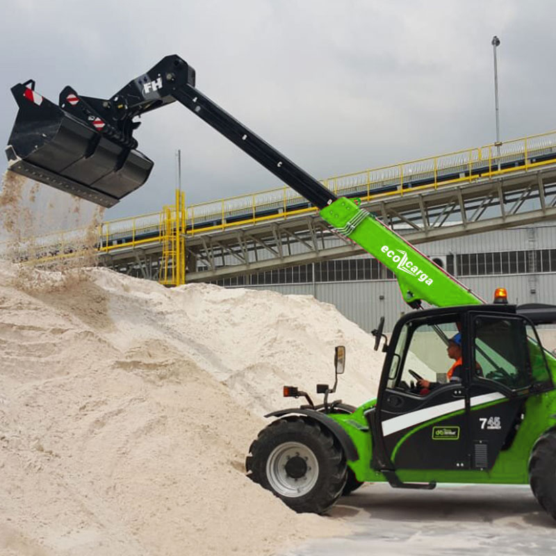 Alquiler de manipulador telescopico